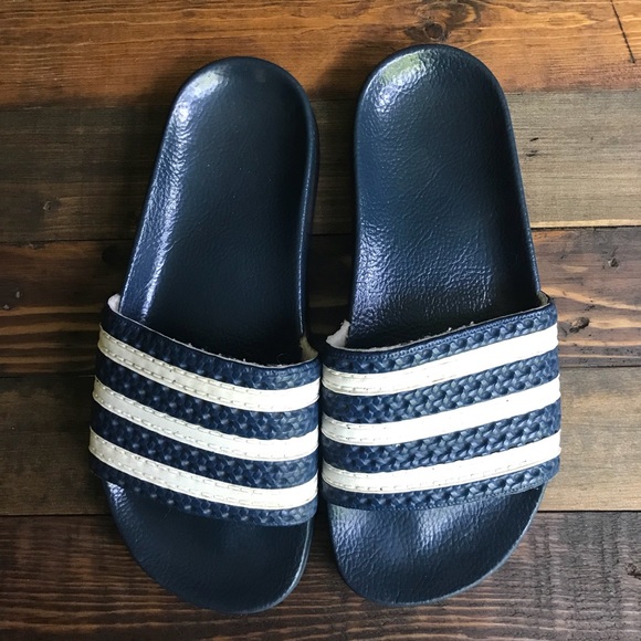 adidas Shoes - Adidas adelette banded slides